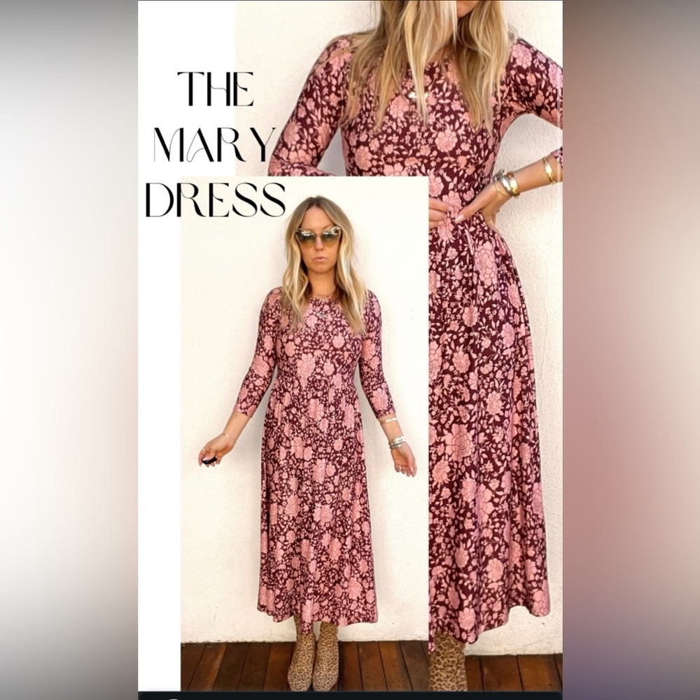 Novella Royale Mary Dress in Midnight Daisies
